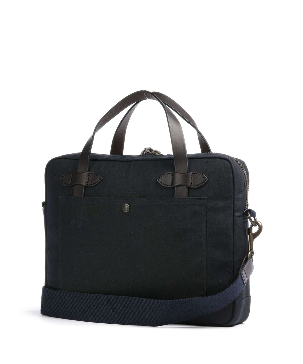 Filson Tin Cloth Briefcase navy