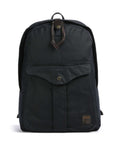 Filson Oil Finish Tin Cloth Journeyman Backpack navy