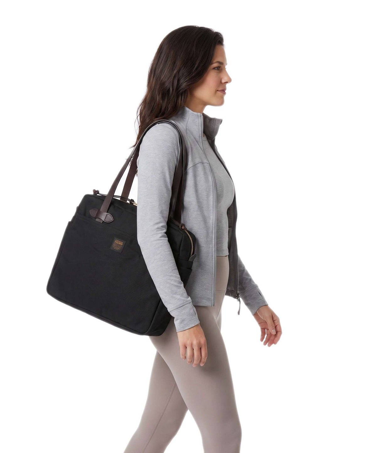 Filson Luggage Twill Tote bag black