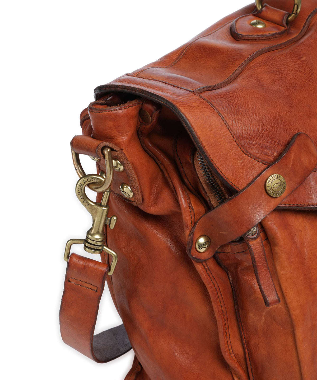 Campomaggi Messenger bag cognac