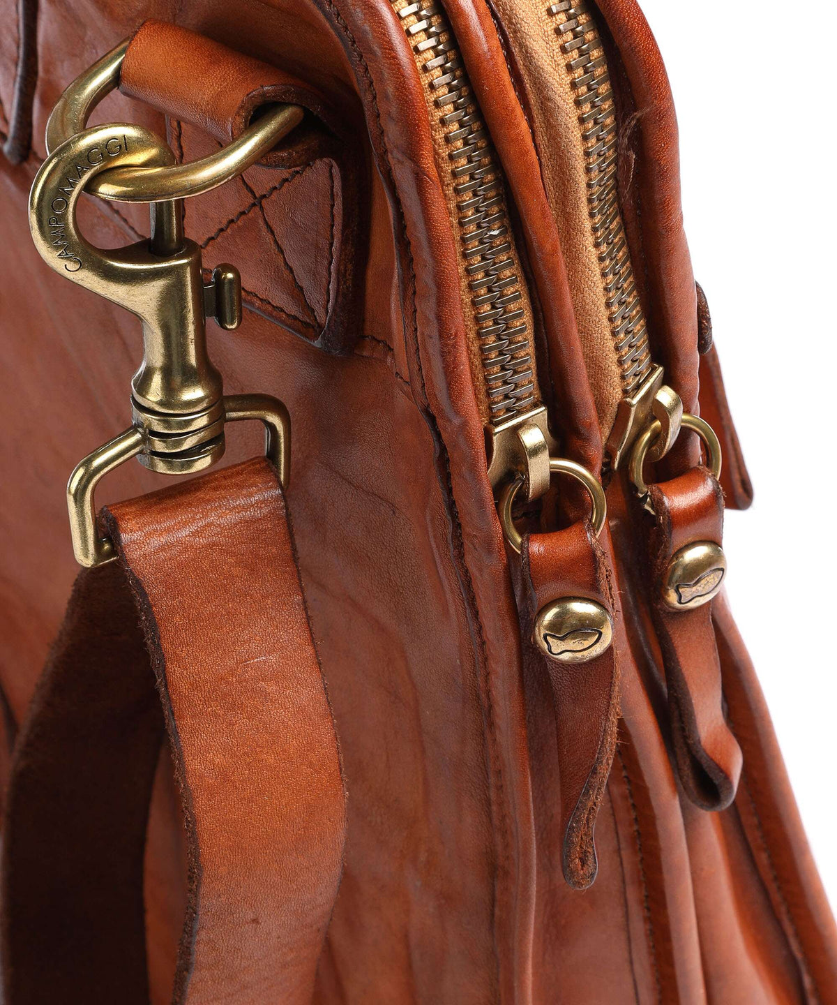 Campomaggi Briefcase cognac