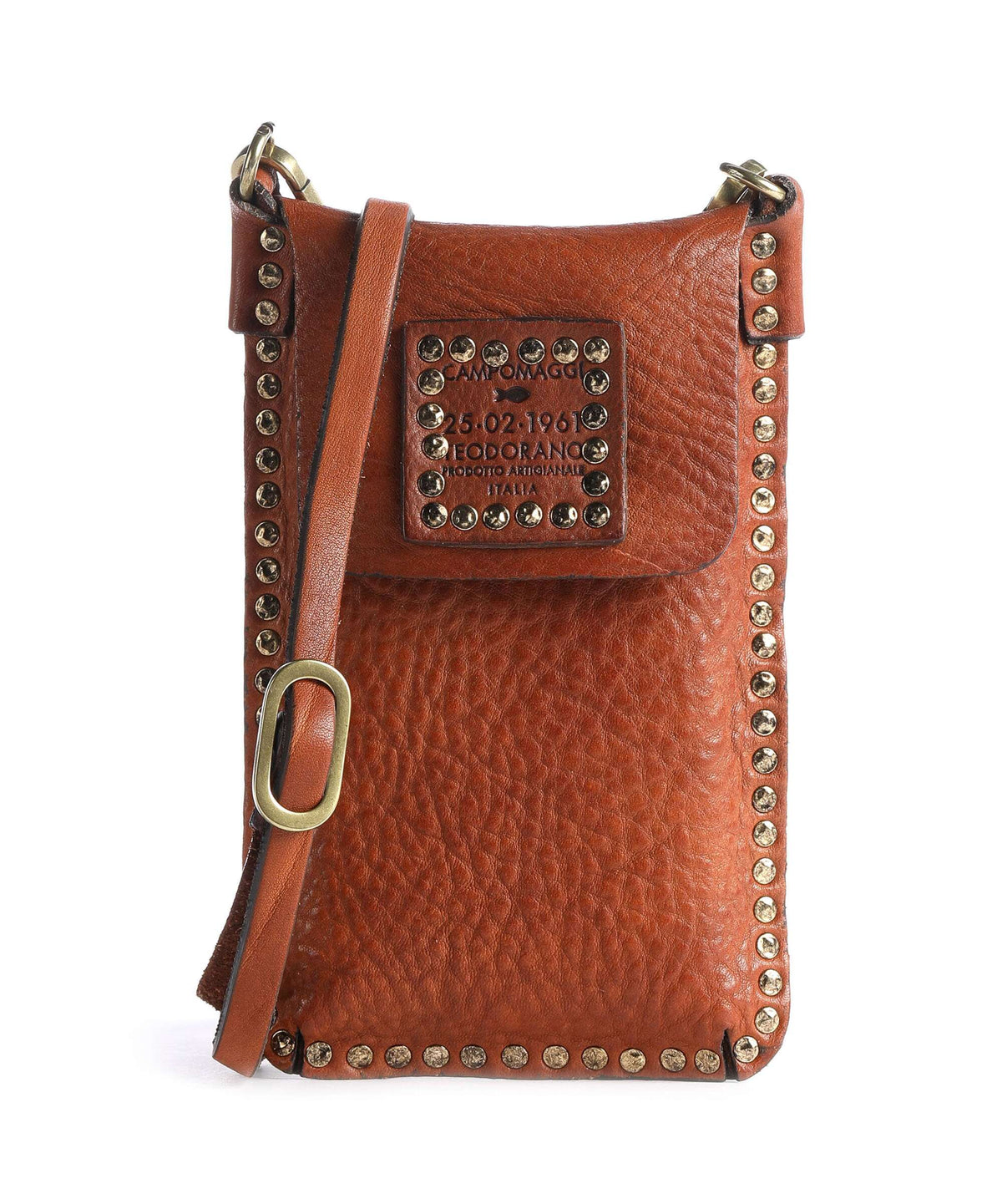 Campomaggi Phone bag cognac