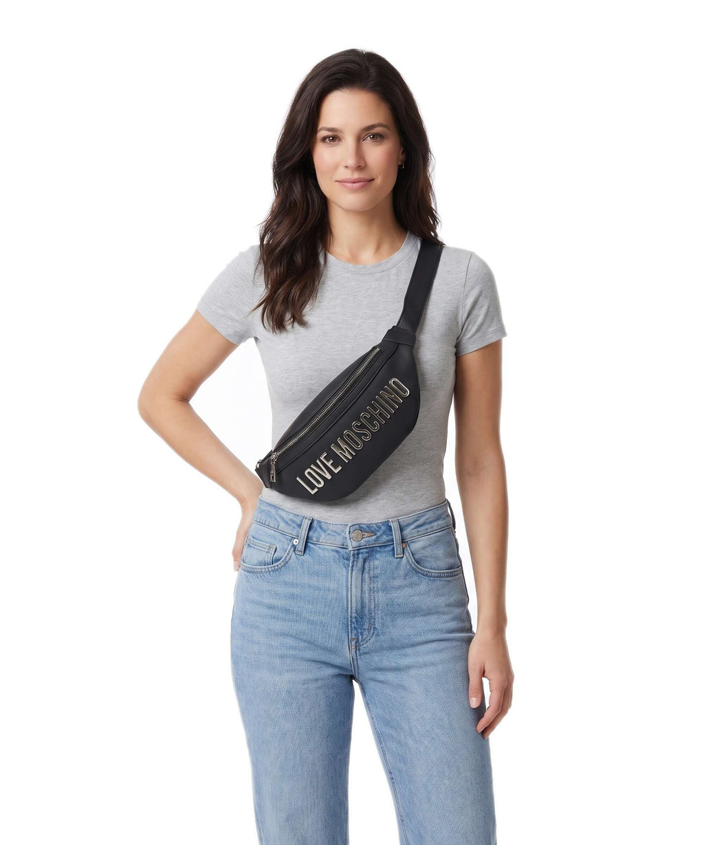 Love Moschino Bold Love Belt bag black