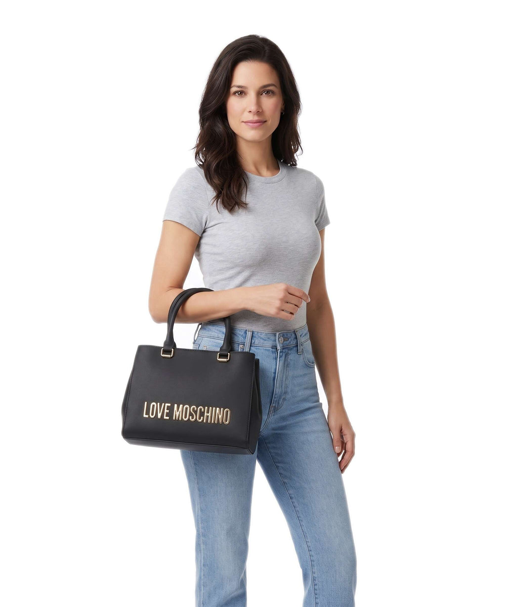 Love Moschino Bold Love Handbag black