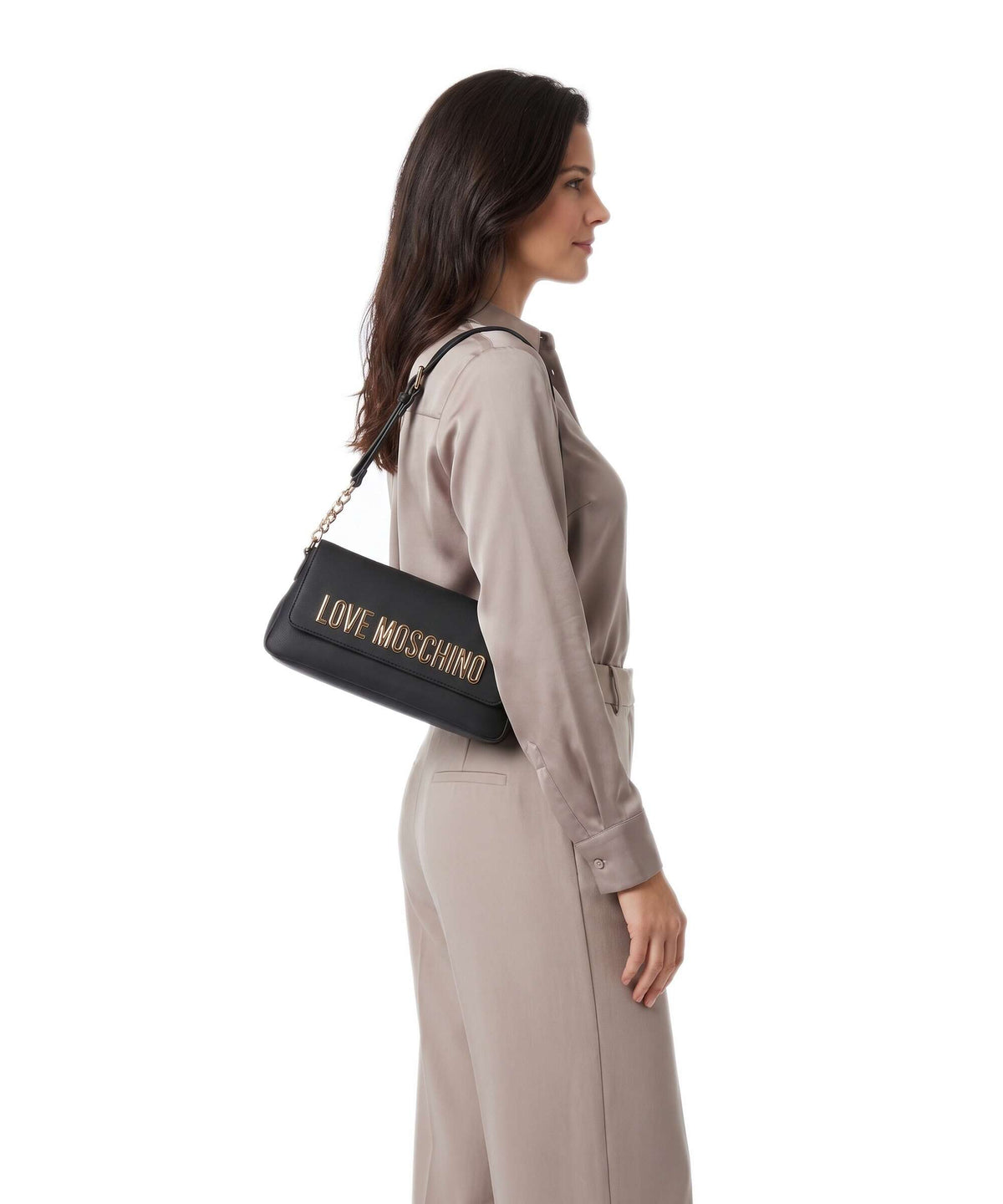 Love Moschino Bold Love Shoulder bag black
