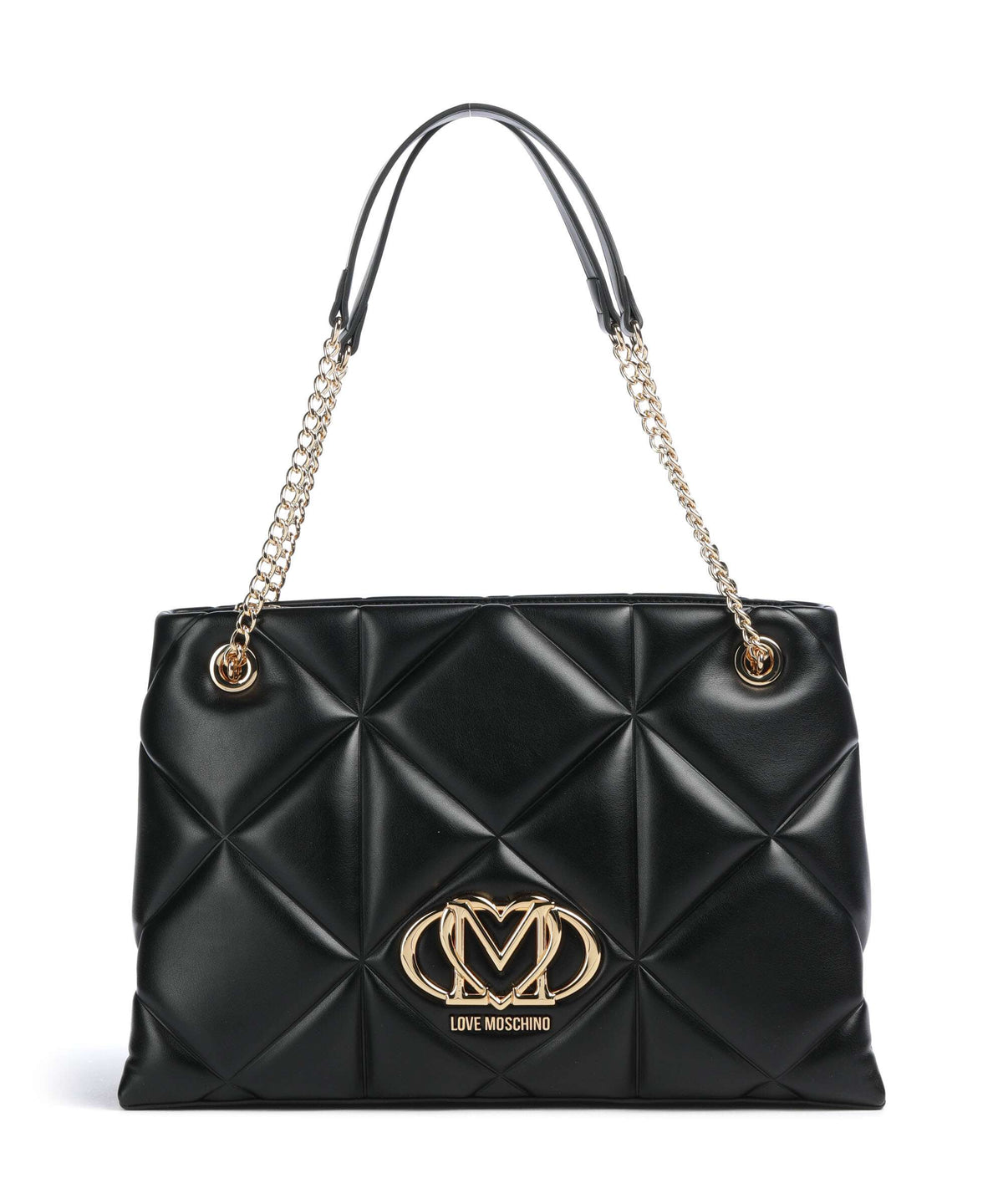 Love Moschino Embossed Q Tote bag black
