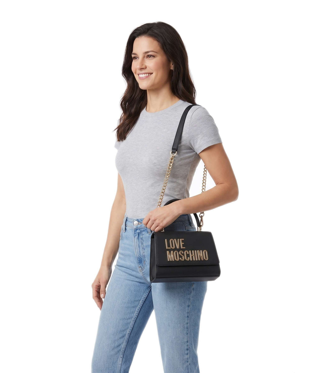 Love Moschino Bold Love Crossbody bag black