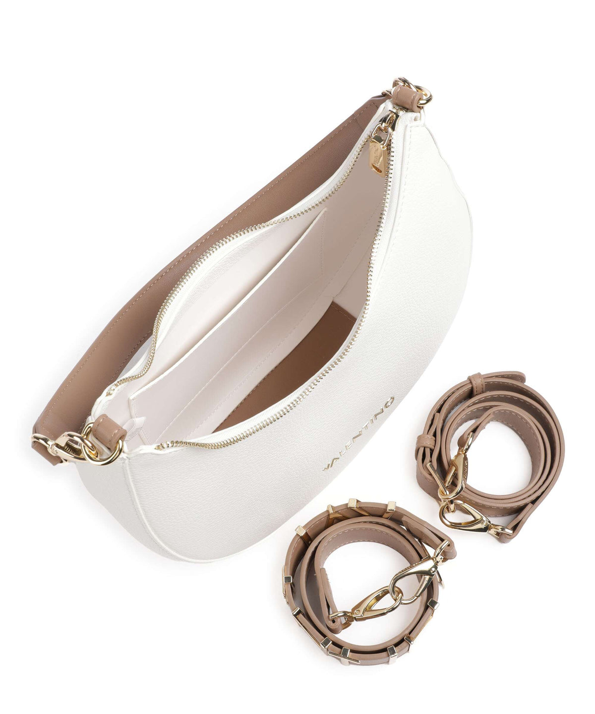 Valentino Bags Alexia Shoulder bag bianco/cuoio