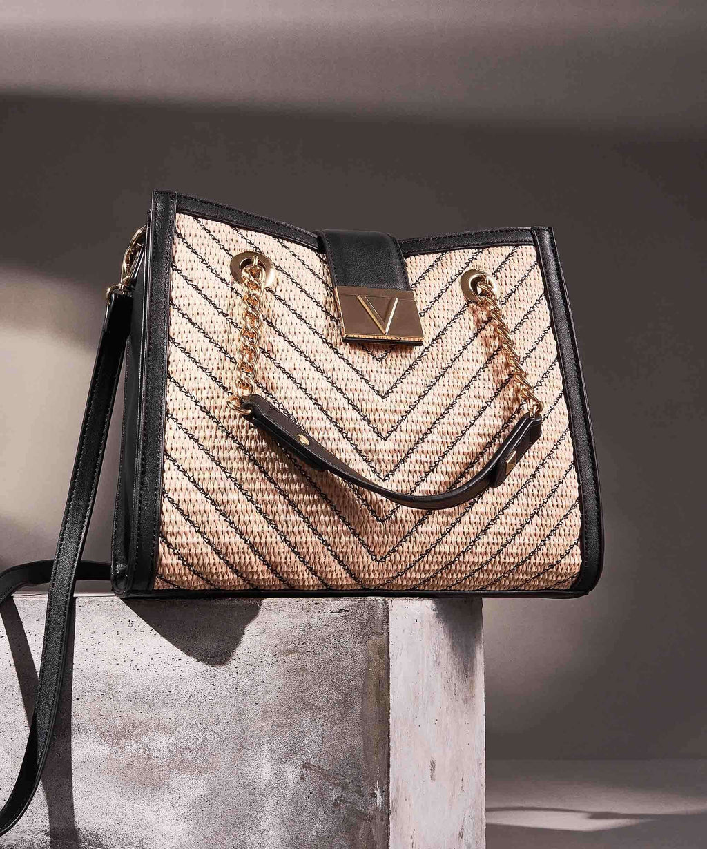 Valentino Bags Tribeca Tote bag naturale/nero