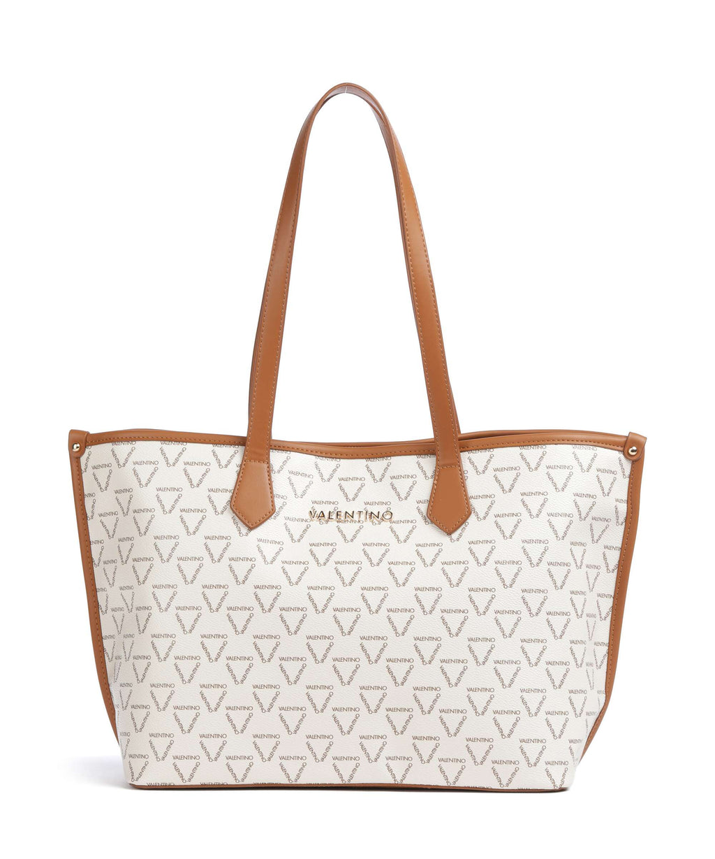 Valentino Bags Lady Re Tote bag bianco/cuoio