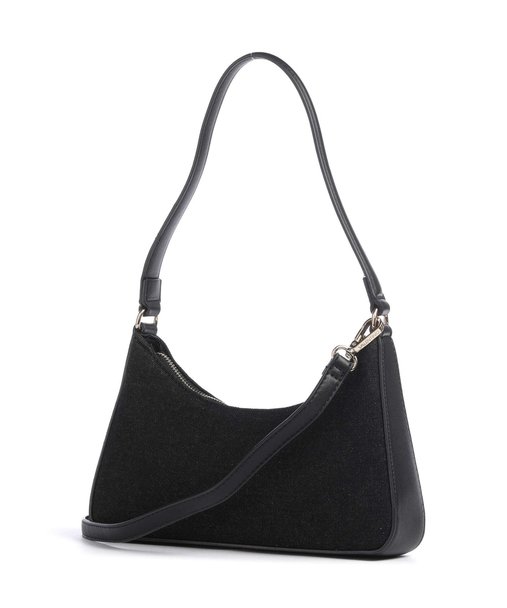Valentino Bags Kelly Denim Shoulder bag nero
