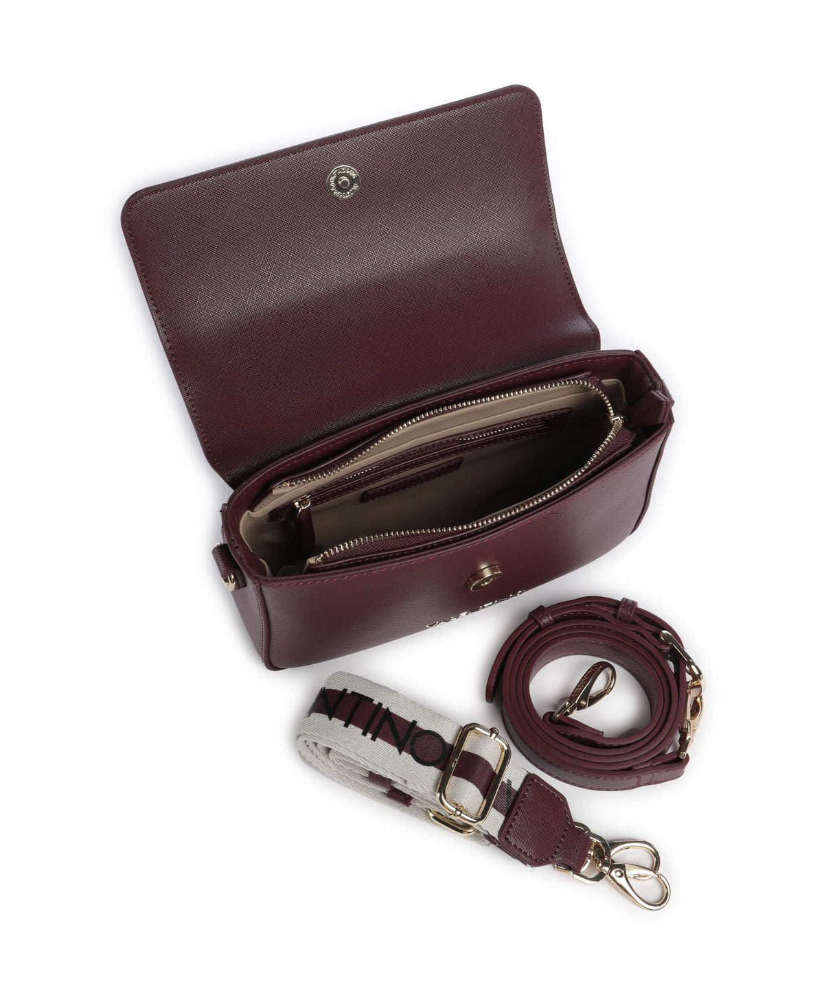 Valentino Bags Zero Re Crossbody bag prugna
