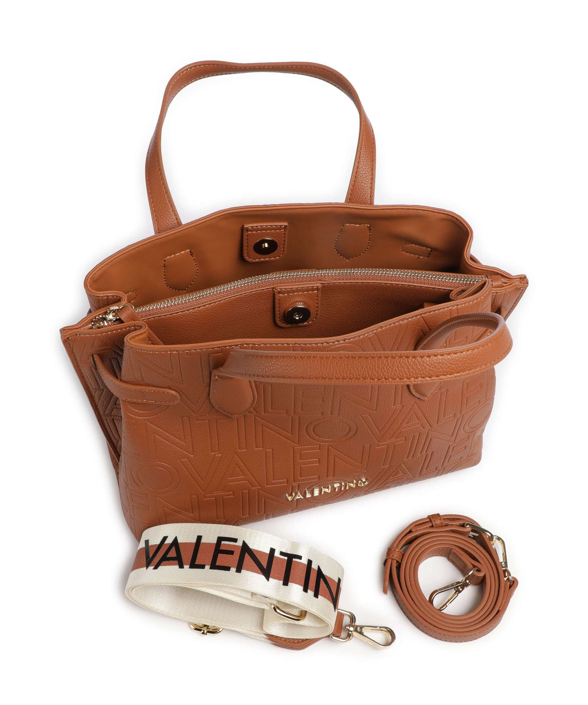 Valentino Bags Pansy Handbag cuoio