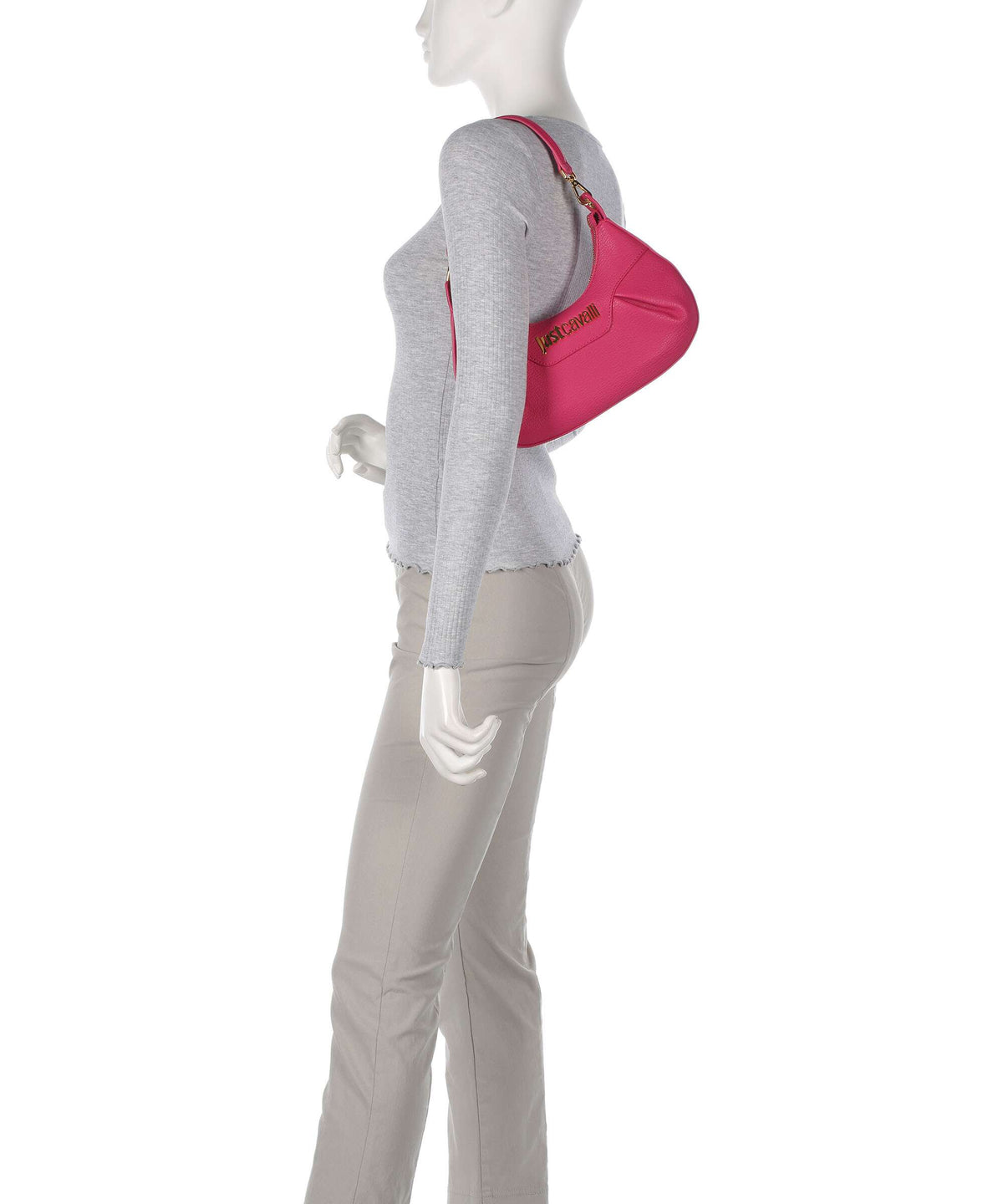 Just Cavalli Soft Basic Shoulder bag rose red