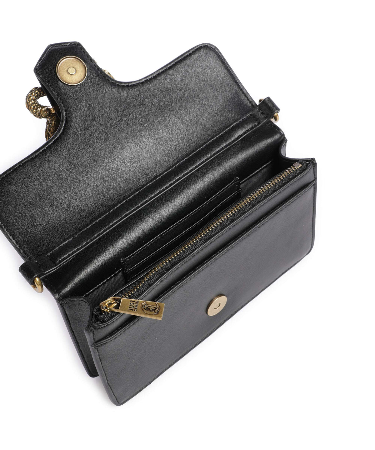 Just Cavalli Iconic Snakes Wallet black