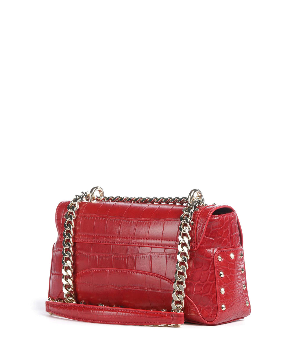 Just Cavalli Studs Shoulder bag tango red