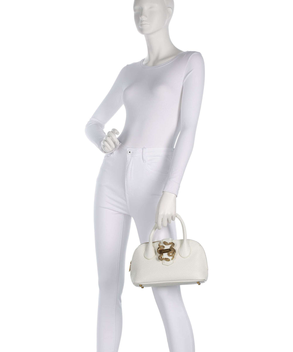 Just Cavalli Iconic Snakes Braided Handbag pristine
