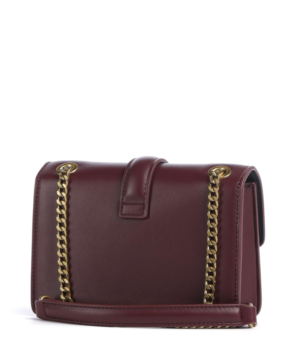 Just Cavalli Iconic Snakes Shoulder bag cordovan