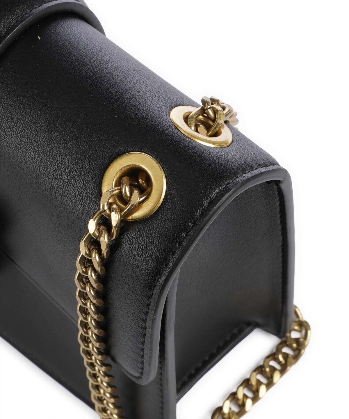 Just Cavalli Iconic Snakes Shoulder bag black