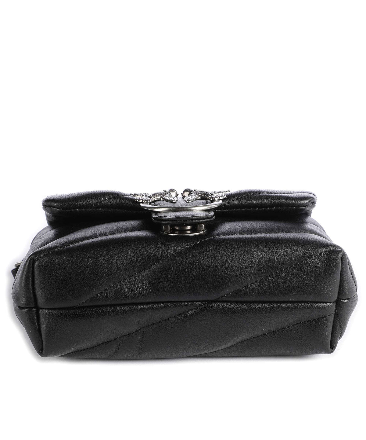 Pinko Love Puff Baby Shoulder bag nero/old silver