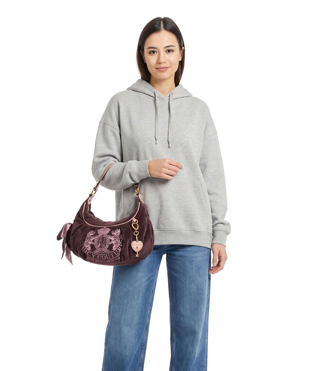 Juicy Couture Daydreamer M Hobo bag winetasting