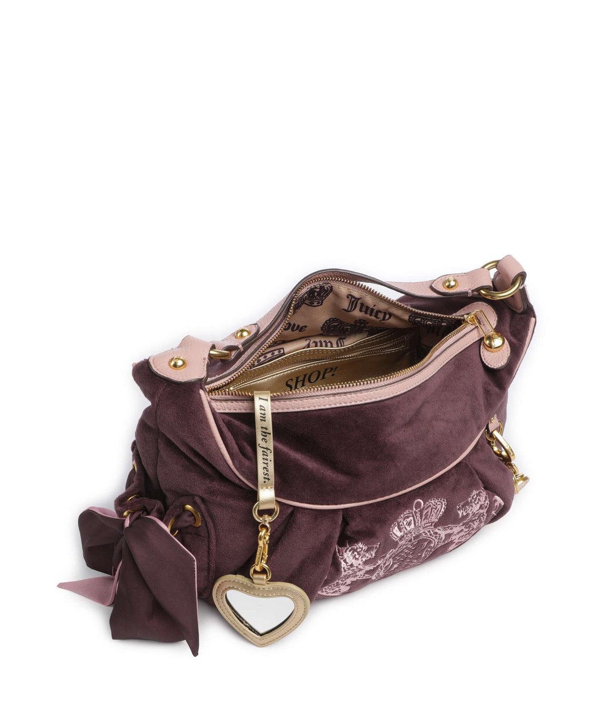 Juicy Couture Daydreamer M Hobo bag winetasting