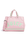 Juicy Couture Iris Patch Canvas M Handbag juicy pink/summer green