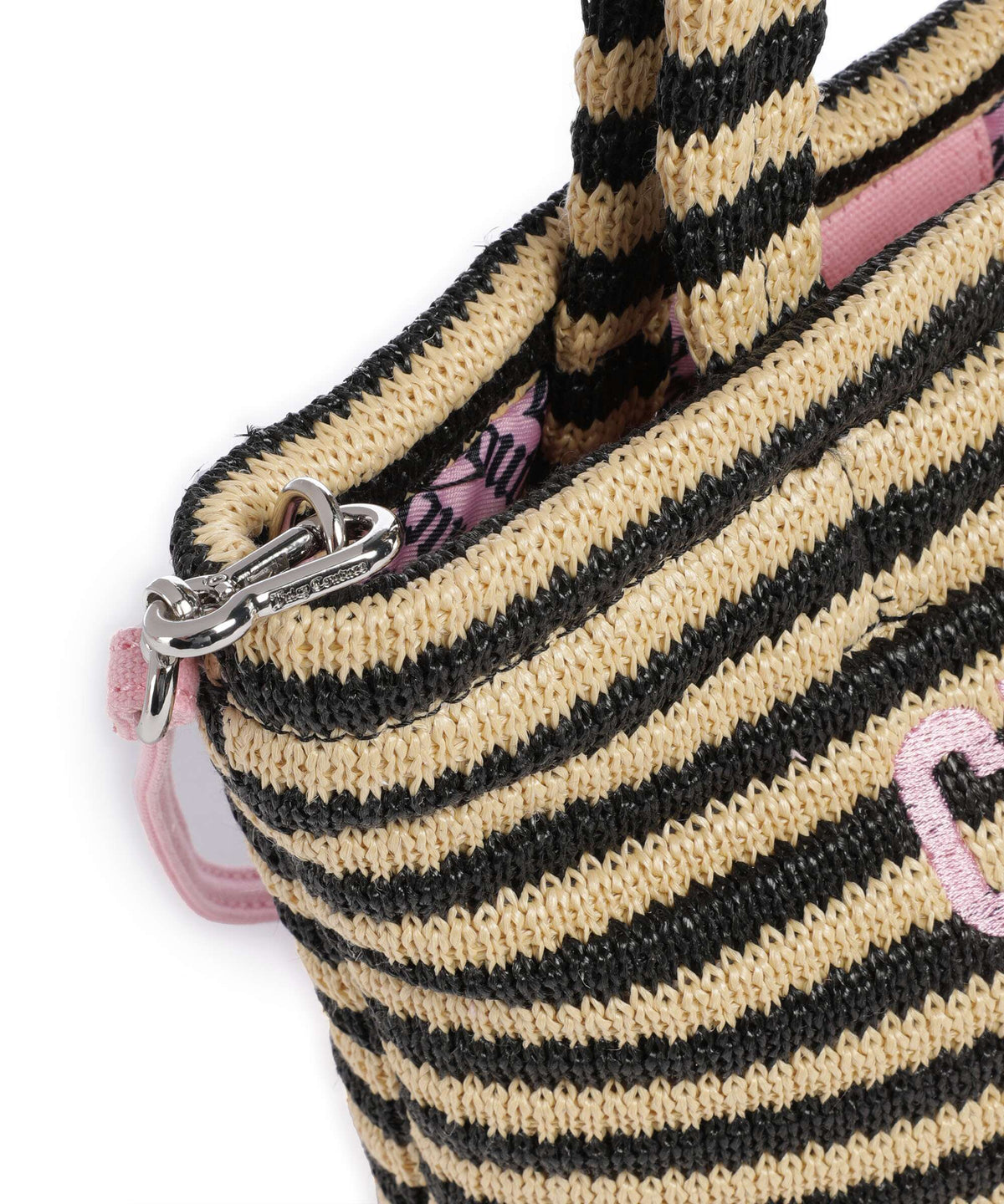 Juicy Couture Nora Straw S Handbag juicy pink