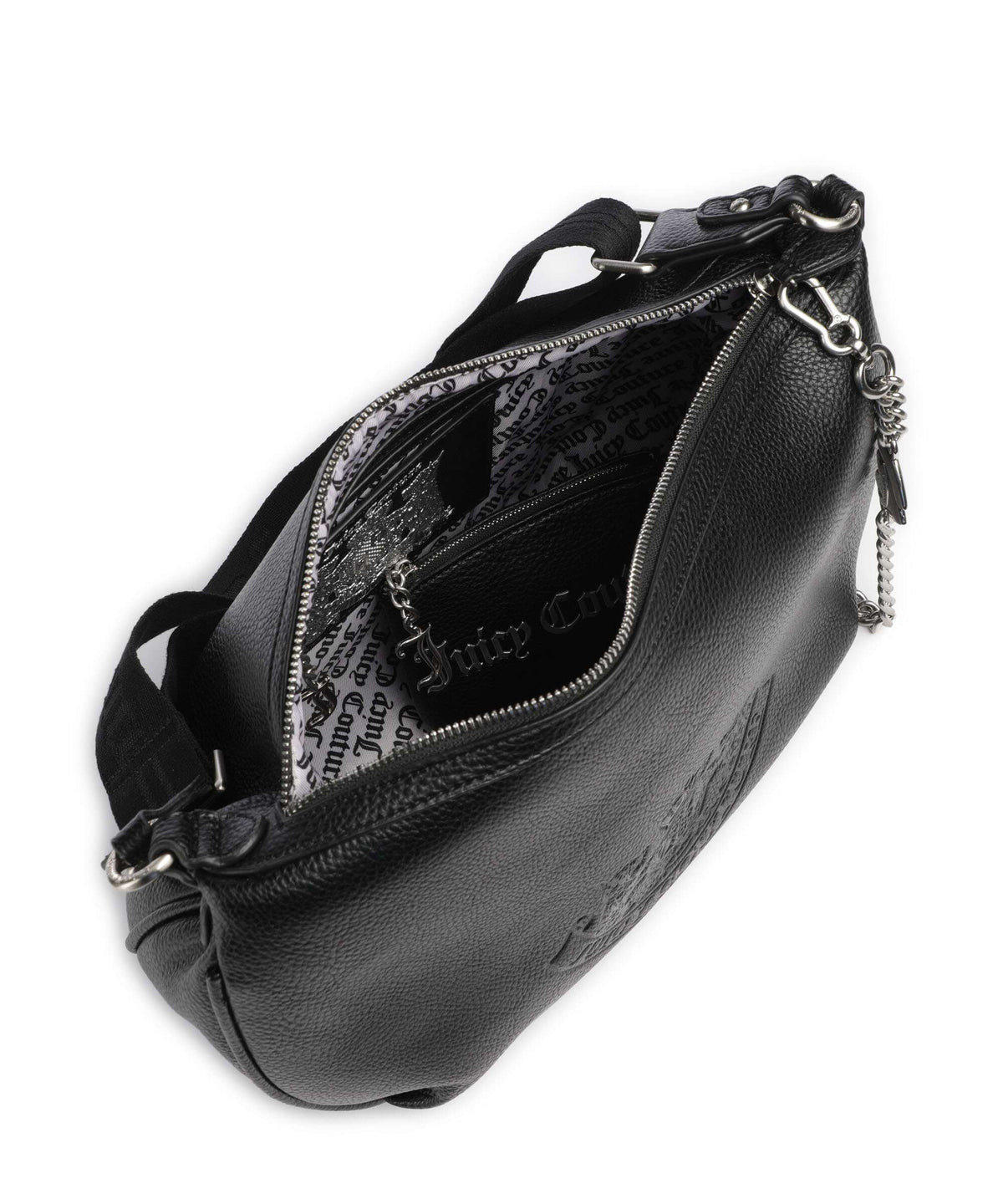 Juicy Couture Twig Narrative M Hobo bag black