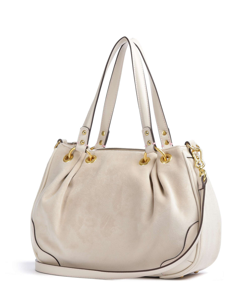Juicy Couture Twig Narrative Velvet M Hobo bag marshmallow