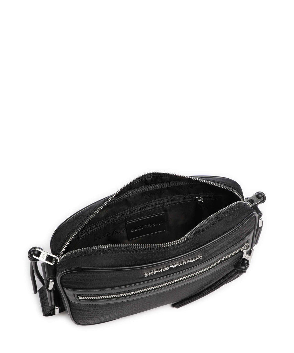 Emporio Armani Monogram Crossbody bag black beauty