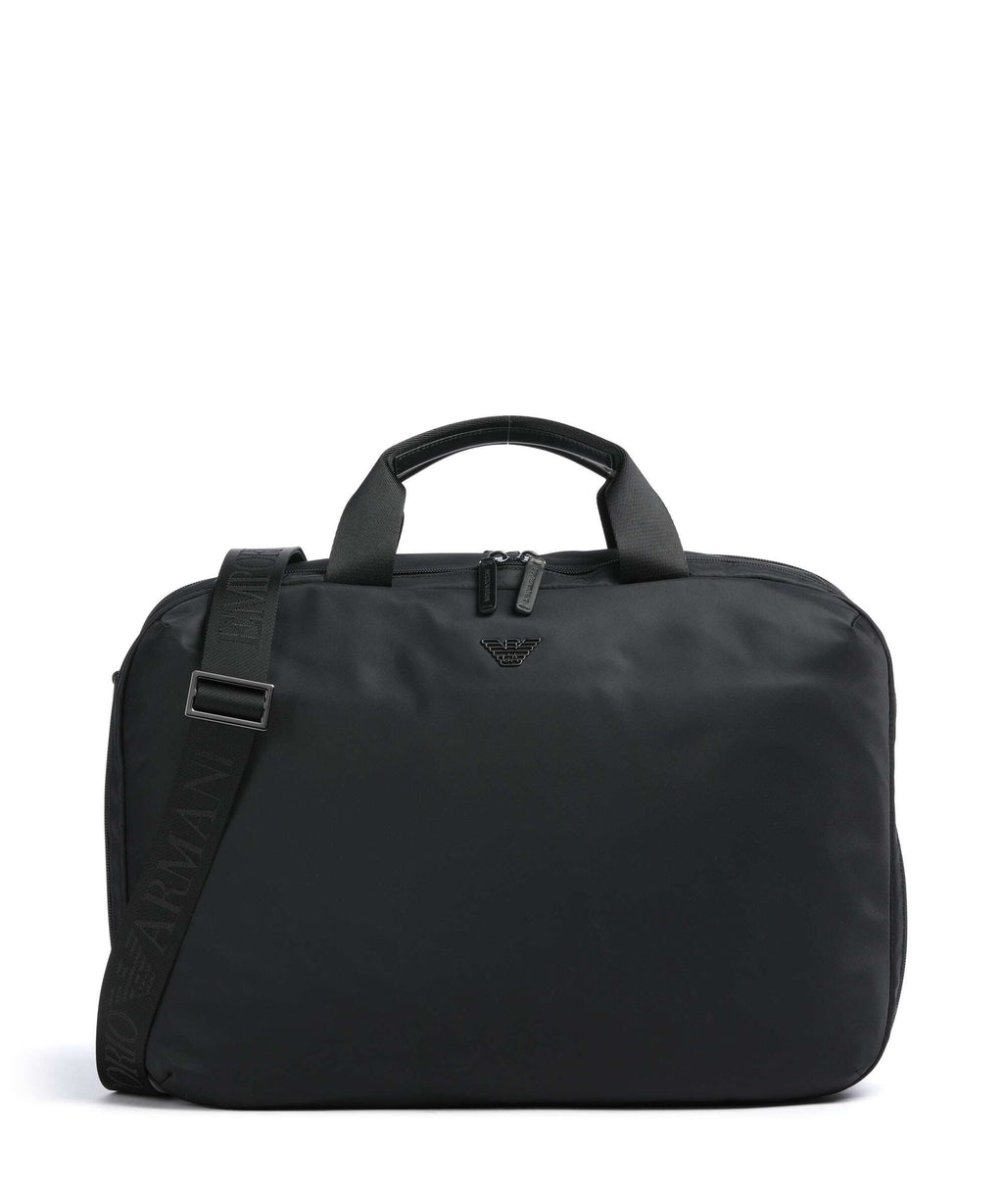 Emporio Armani Nylon Backpack bag black beauty