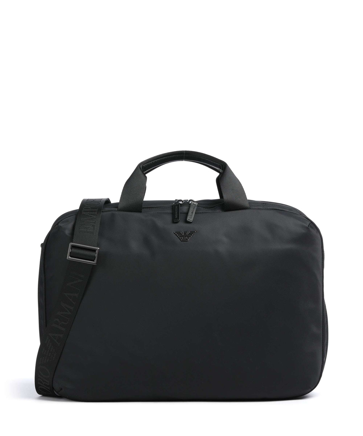 Emporio Armani Nylon Backpack bag black beauty