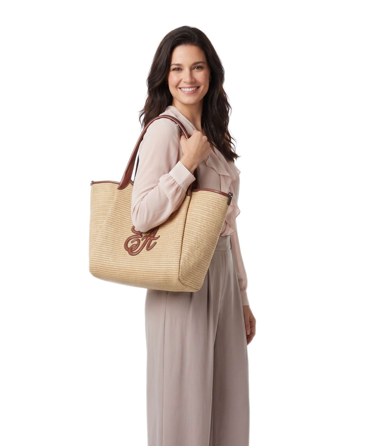 Emporio Armani Durini 24 M-L Tote bag naturale/siena