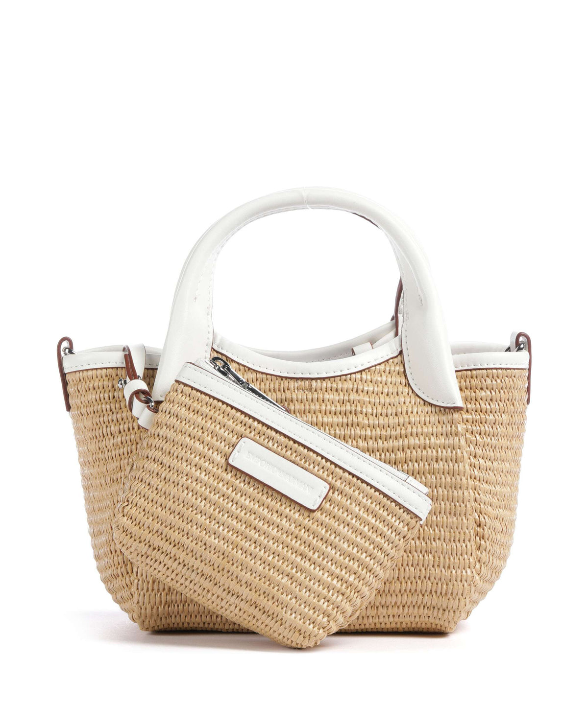 Emporio Armani Durini 24 S Crossbody bag naturale/bianco