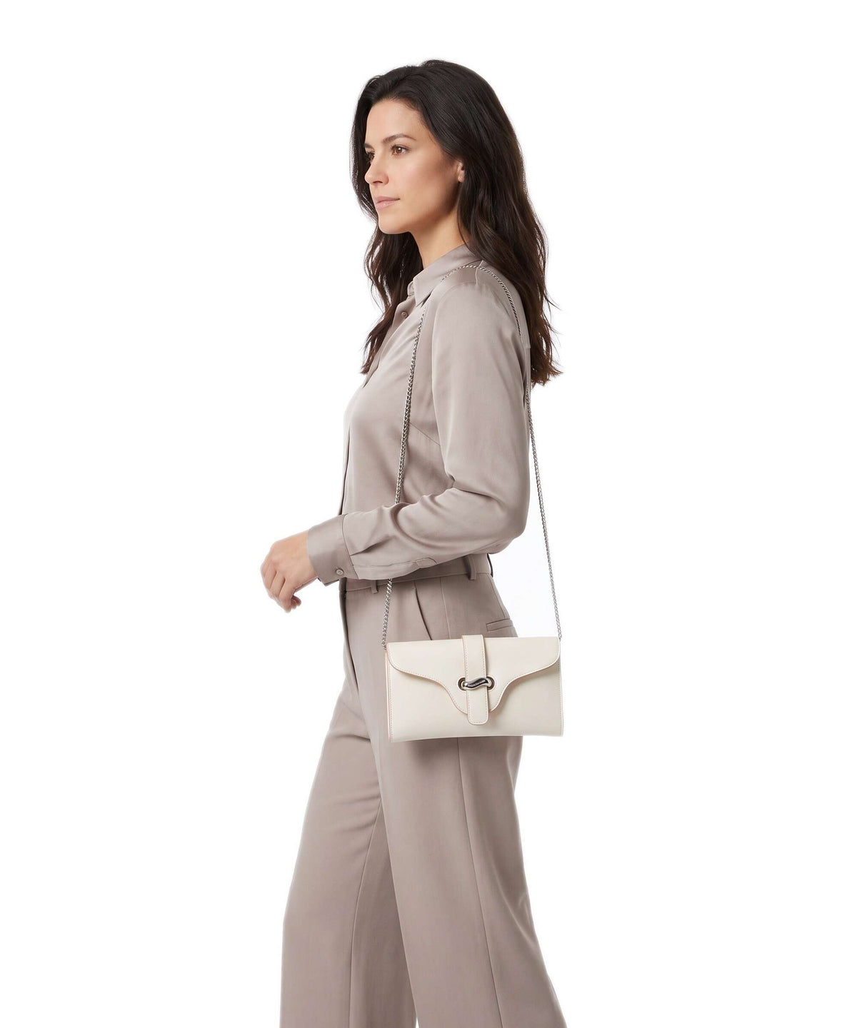 Emporio Armani Costanza Crossbody bag vaniglia