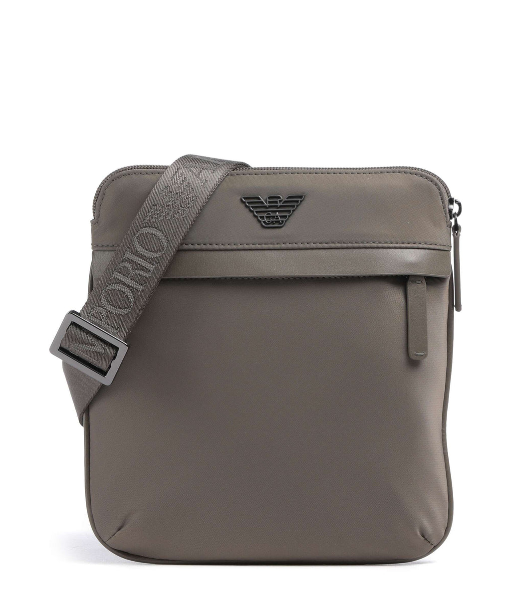 Emporio Armani Nylon Crossbody bag major brown