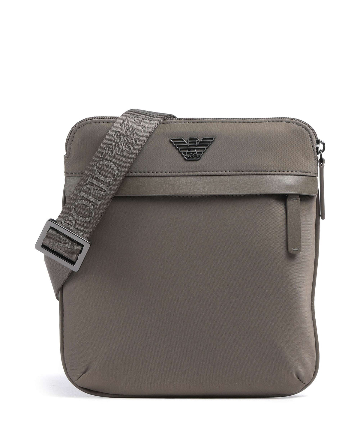 Emporio Armani Nylon Crossbody bag major brown