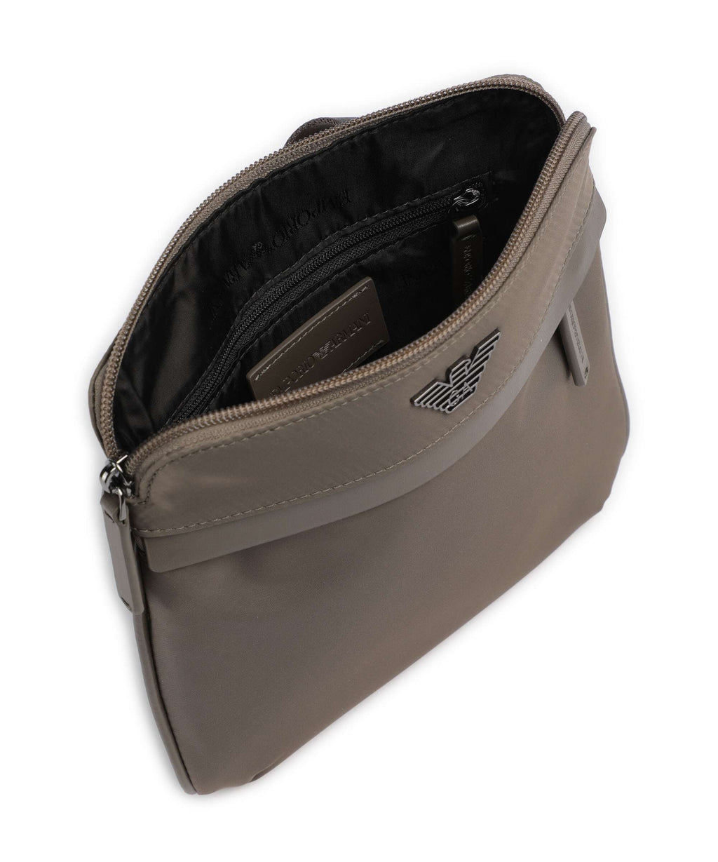 Emporio Armani Nylon Crossbody bag major brown