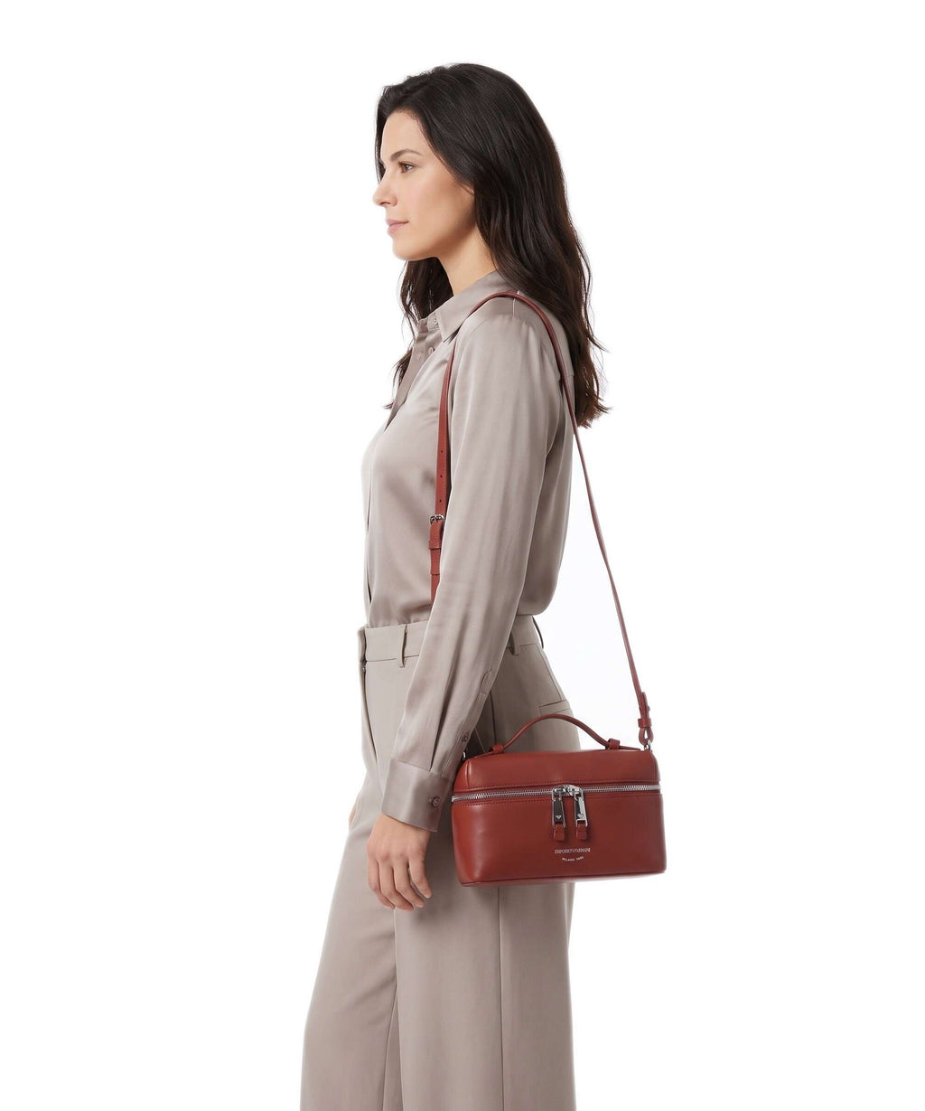 Emporio Armani Lilly Crossbody bag brandy