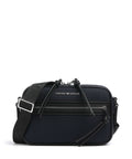 Emporio Armani Monogram Crossbody bag iconico blu navy