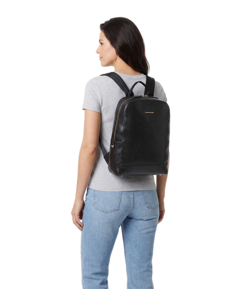 Moleskine Precious & Ethical Backpack schwarz