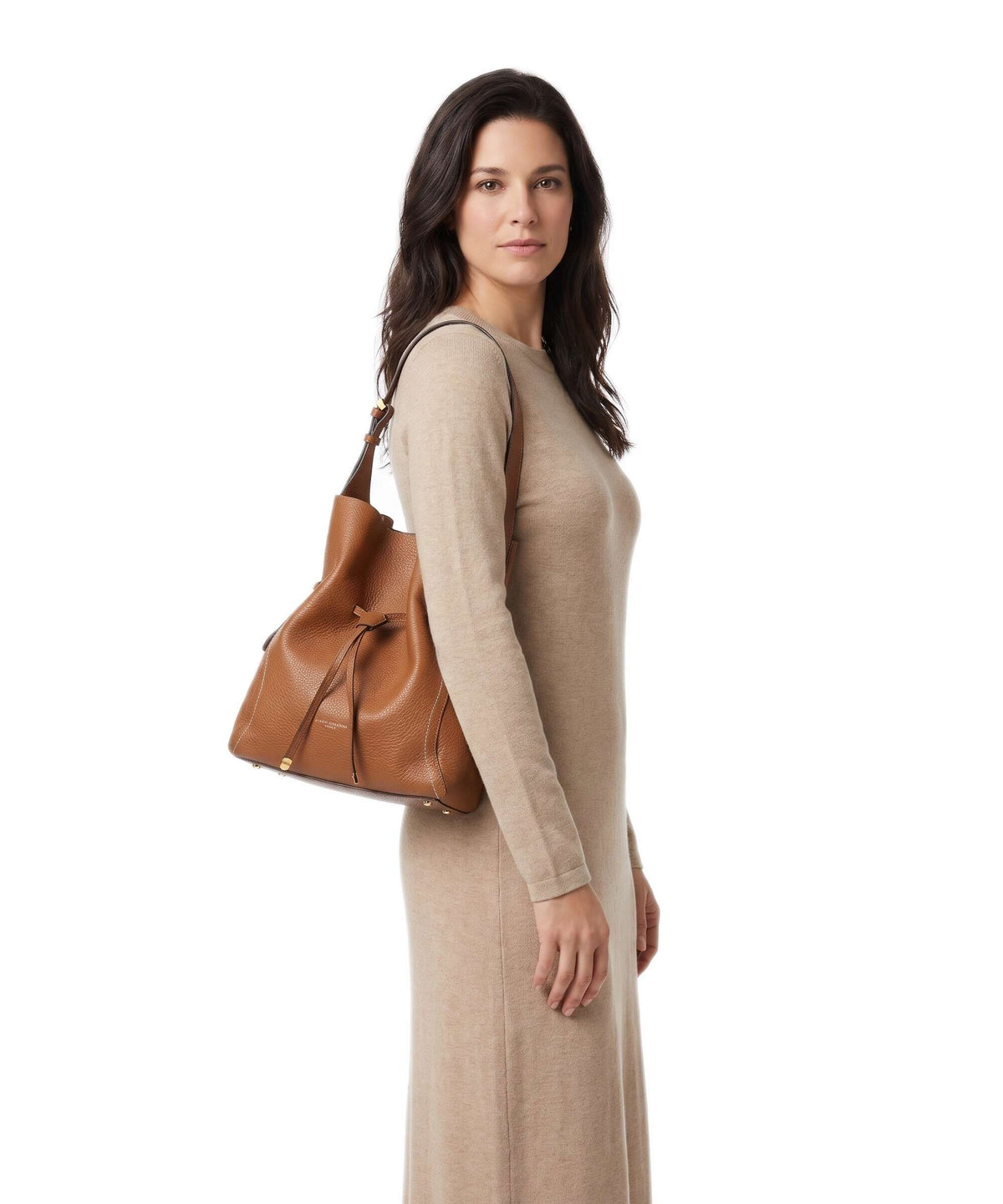 Gianni Chiarini Sienna Bucket bag cuoio