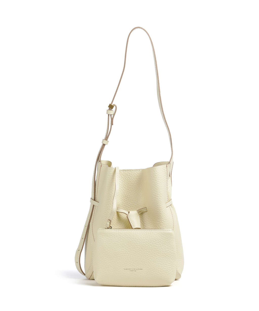 Gianni Chiarini Sienna Bucket bag vaniglia