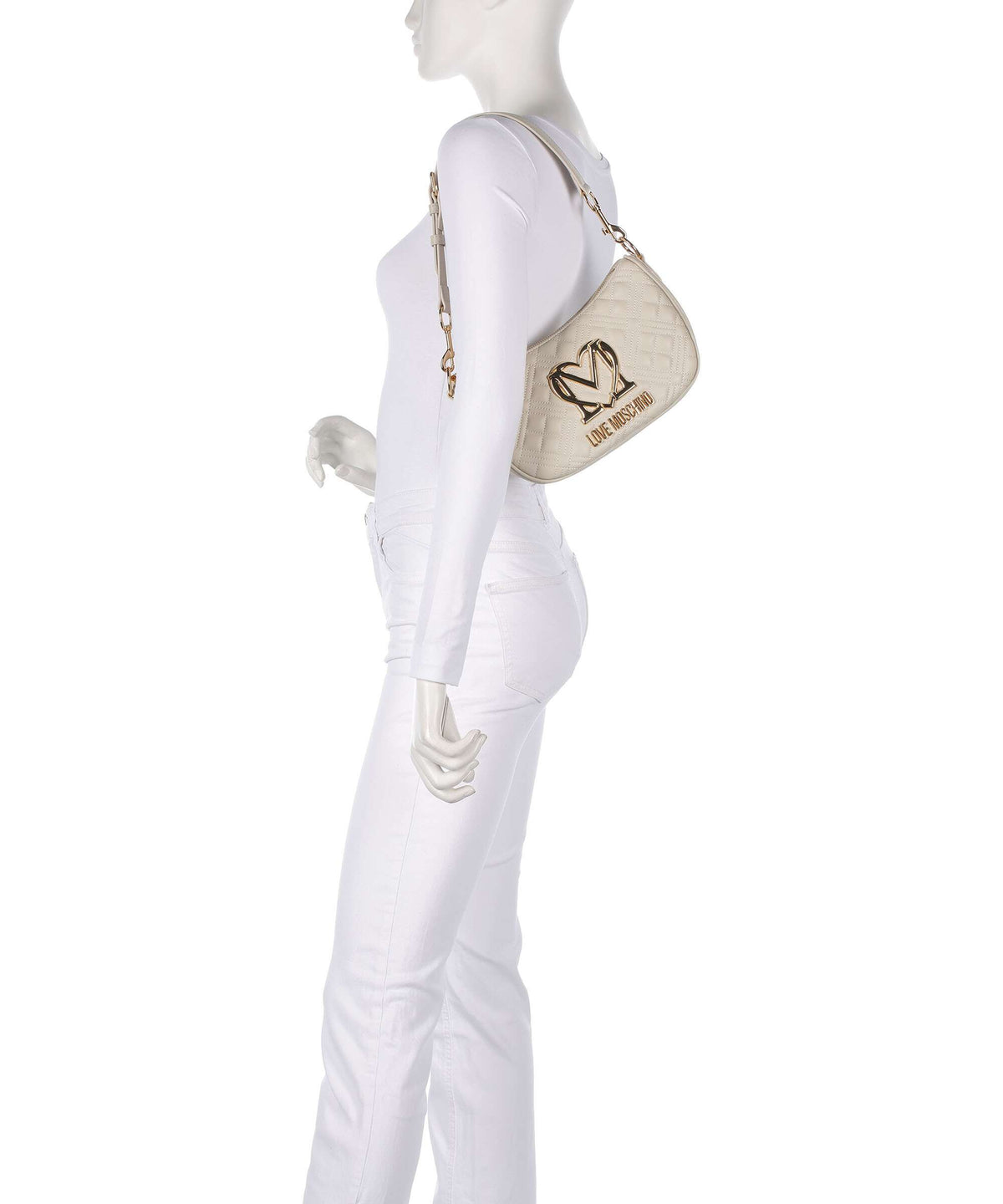 Love Moschino Allure Shoulder bag avorio