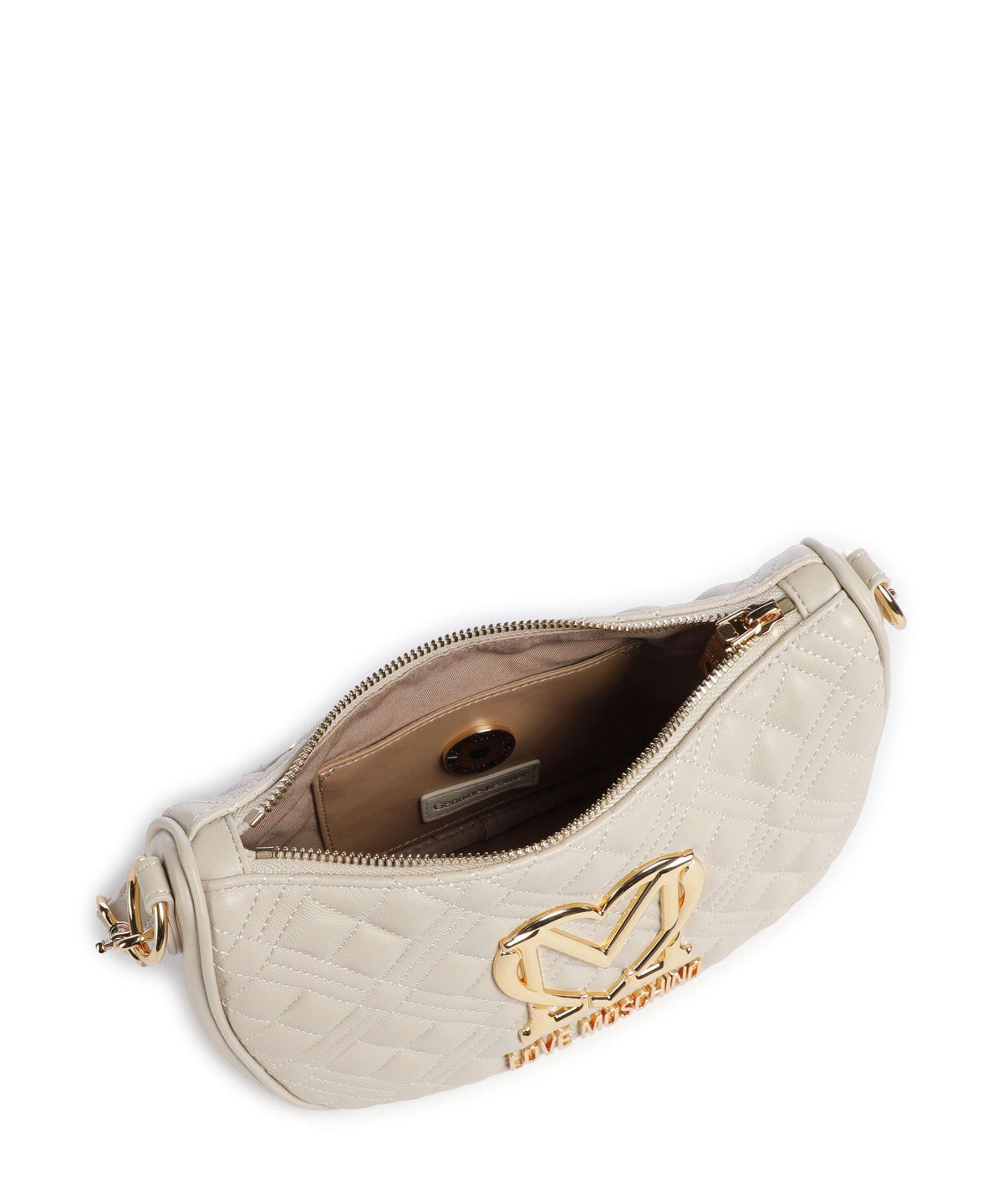 Love Moschino Allure Shoulder bag avorio