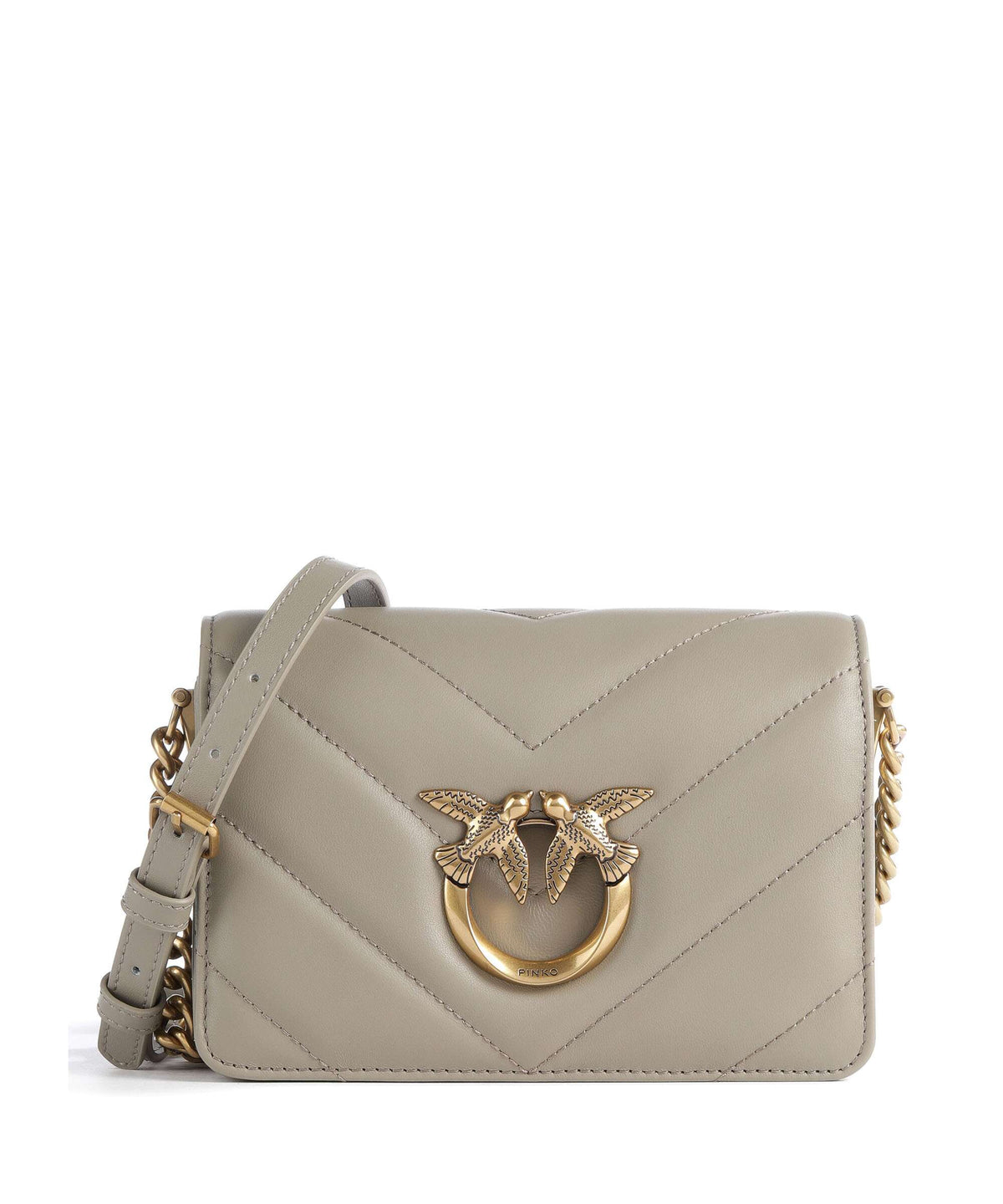 Pinko Love Click Mini Crossbody bag noce/antique gold