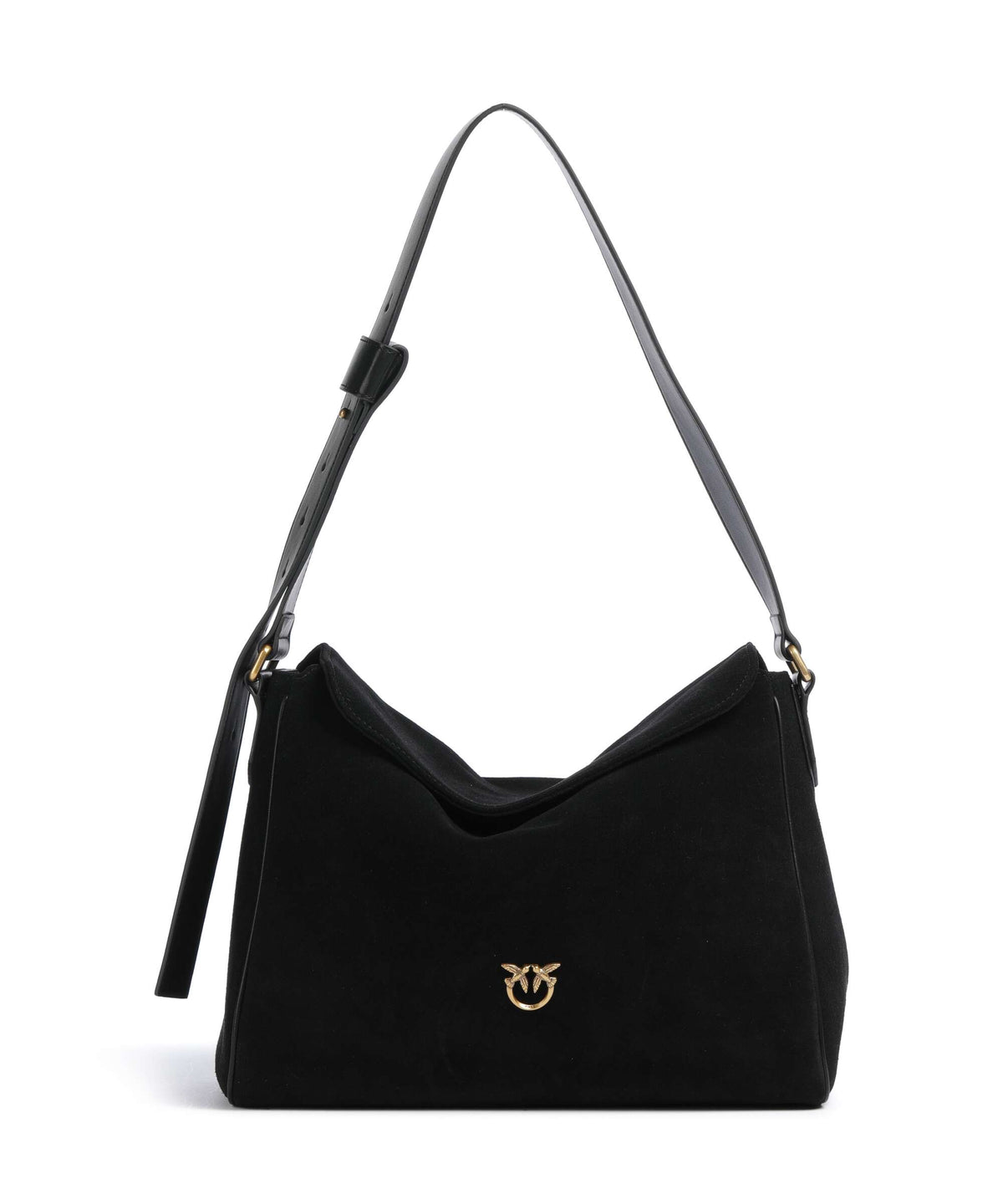 Pinko Leaf Big Hobo bag nero/antique gold