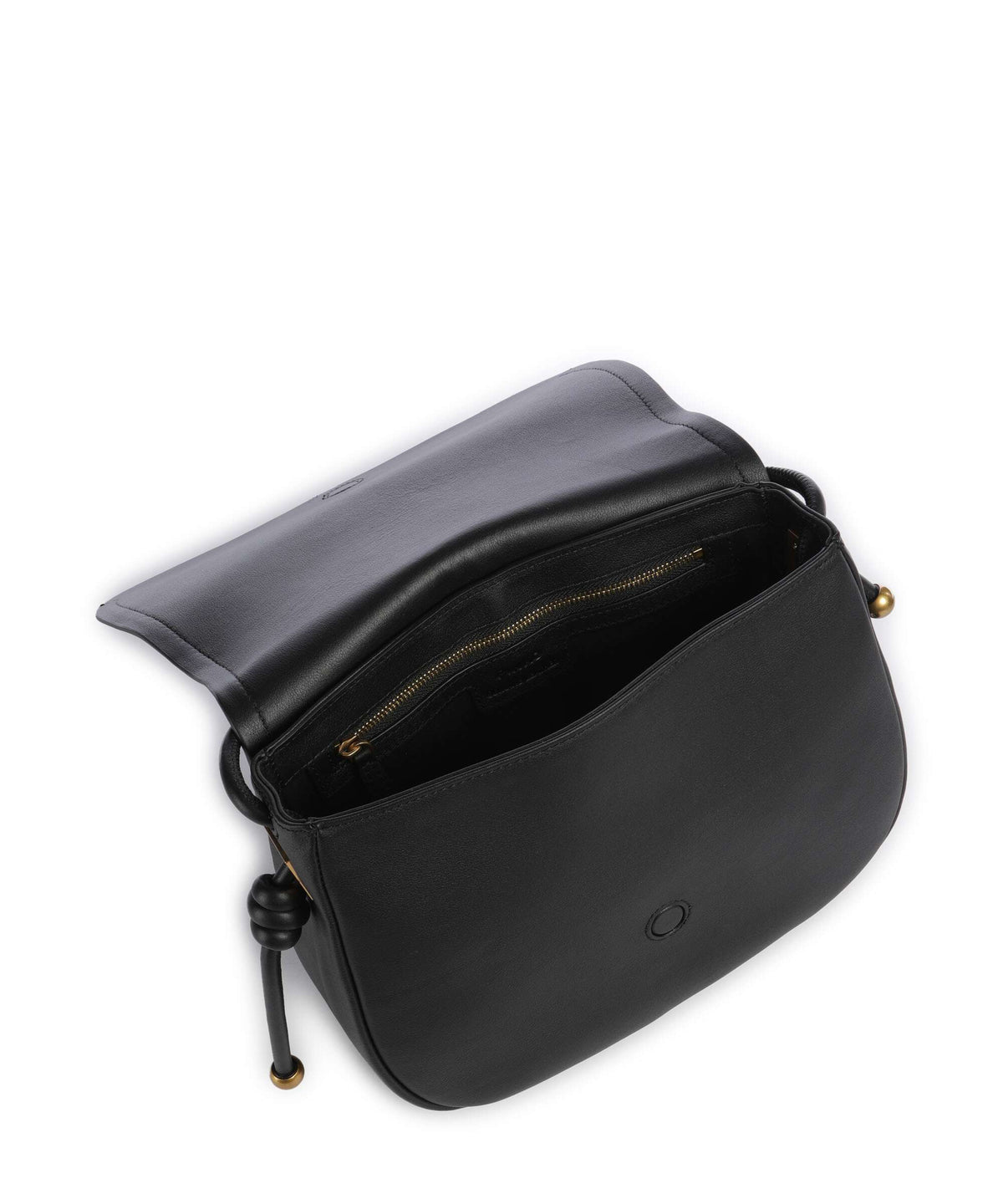 Pinko Saddle Classic Crossbody bag nero/antique gold