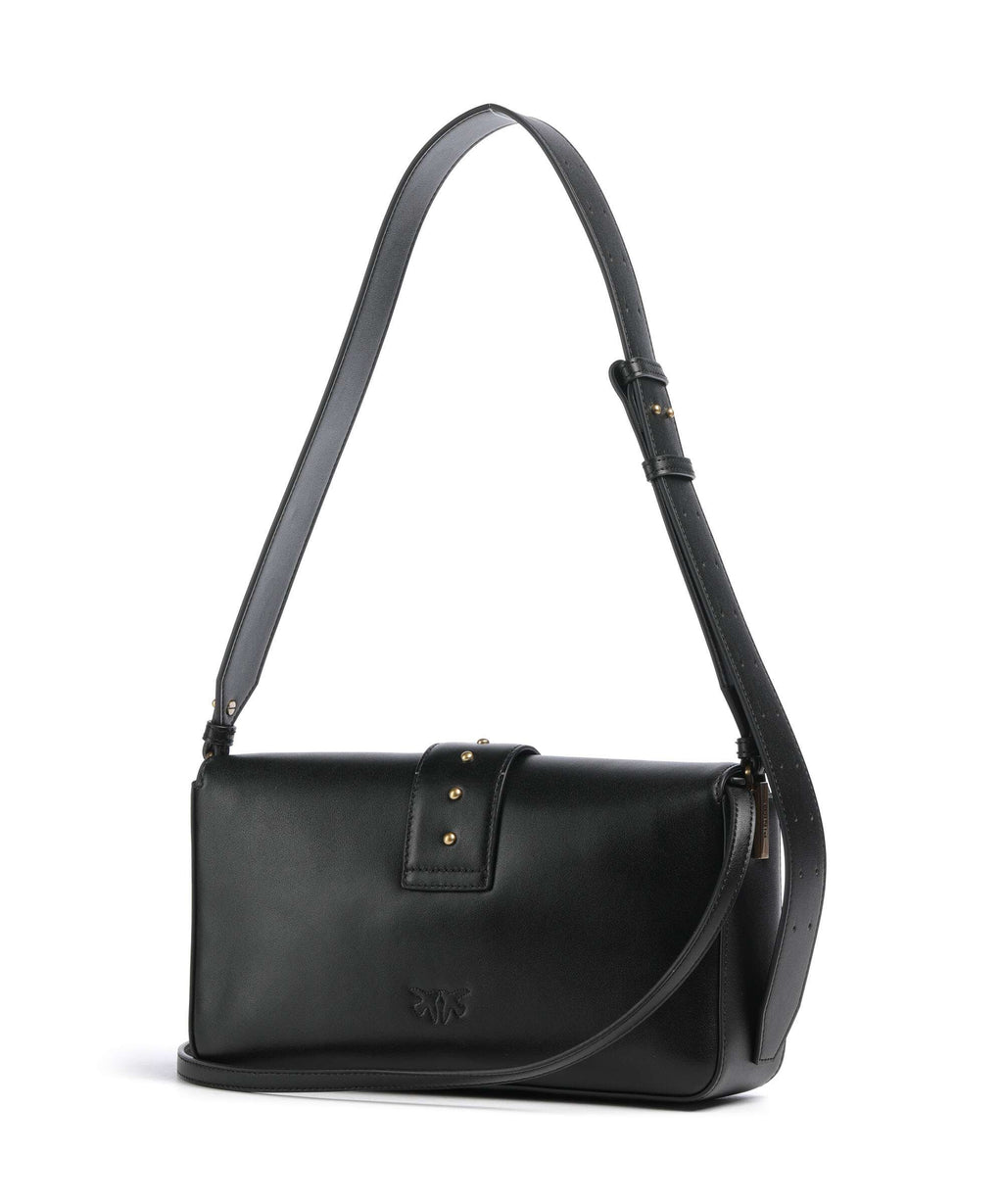 Pinko Love One Classic Slouchy Shoulder bag nero/antique gold